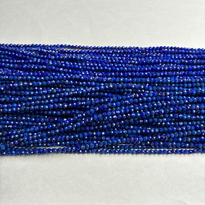 ラピスラズリー ラウンド 青 2.4mm | K0021
