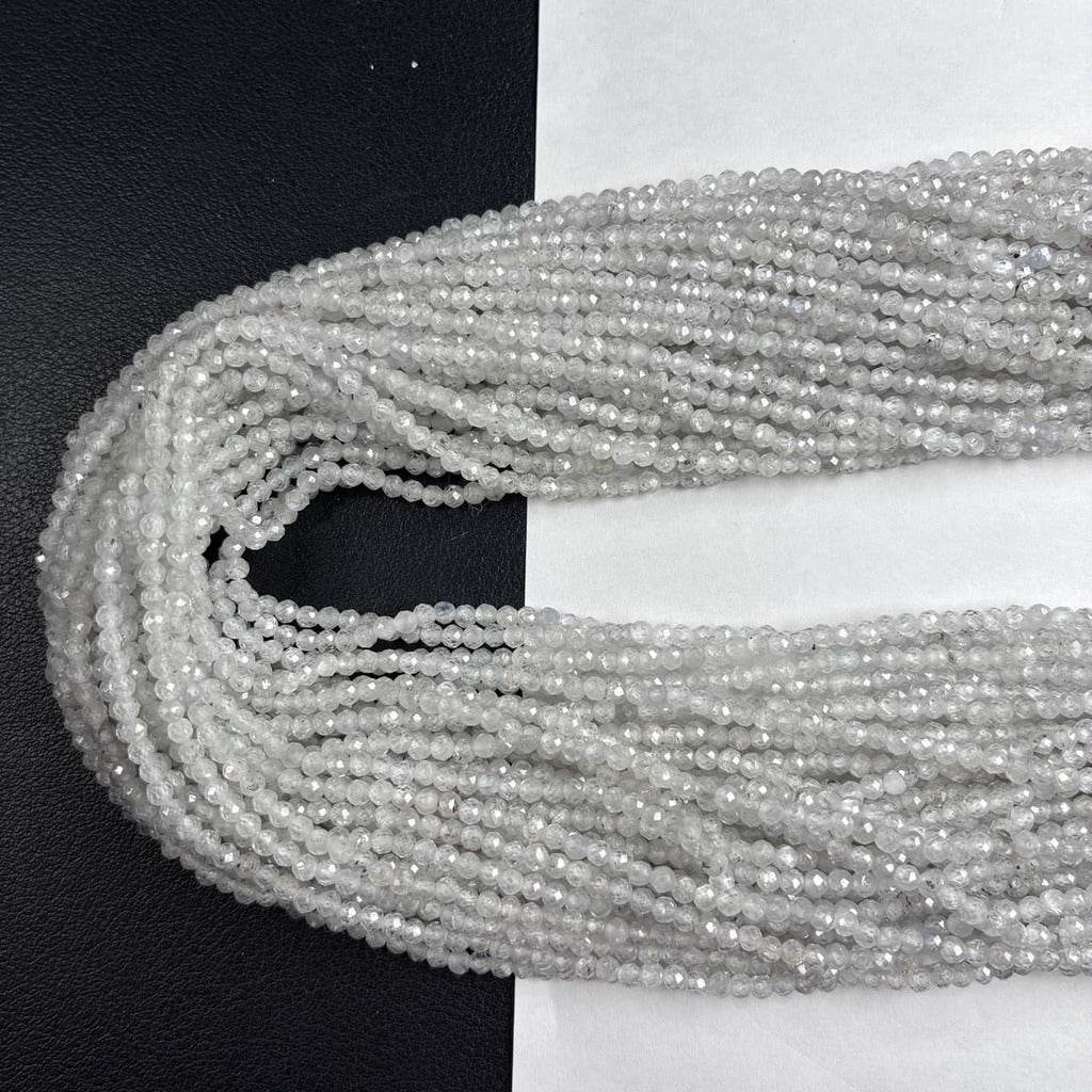 ジルコン ラウンド 白 3mm | K0034