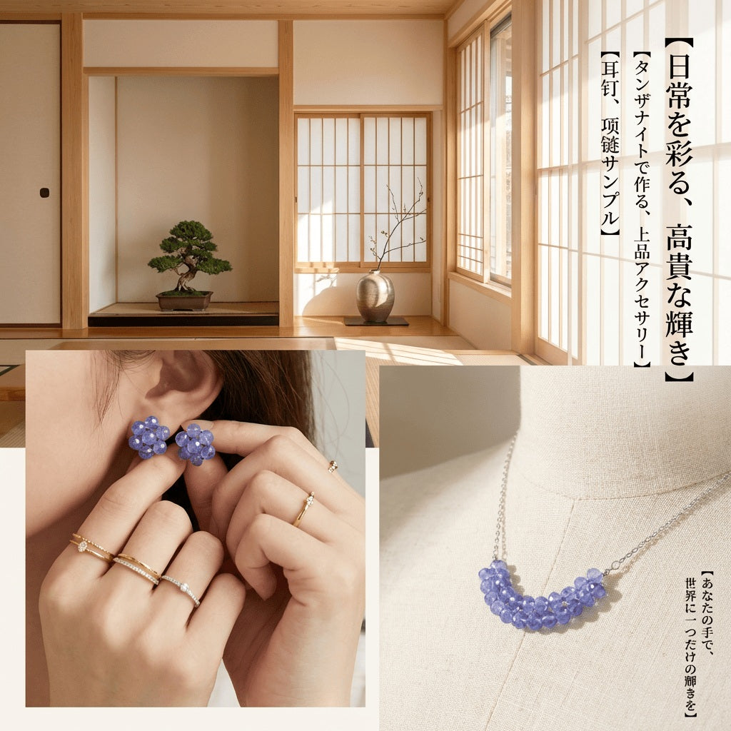 タンザナイト ラウンド 2.2mm | K0061
