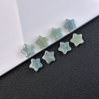 カイヤナイト グリーン スター 10粒 1セット|L0018
